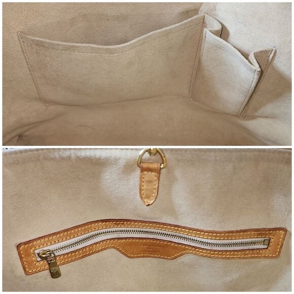 Authentic Louis Vuitton Damier Azur Hampstead MM with Dust Bag - Picture 16 of 17